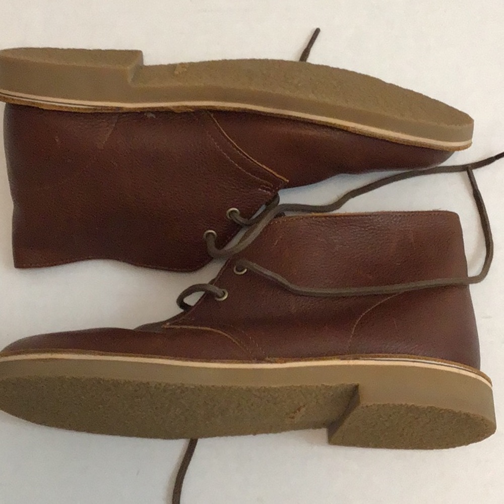 Clarks Leather Chukka Lace-up Boots
